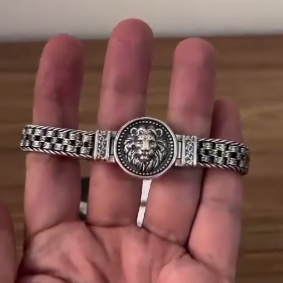 سوار رجالي من تصميم ذو الفقار، فضة إسترليني 925، هدية مجوهرات إسلامية