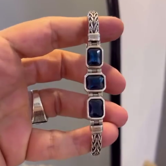 سوار رجالي من تصميم ذو الفقار، فضة إسترليني 925، هدية مجوهرات إسلامية