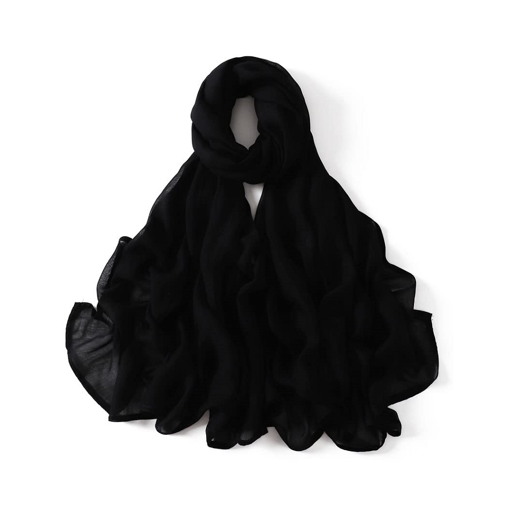 وشاح رأس فاخر من قطن الفسكوز - شال فاخر يسمح بمرور الهواء (اشترِ واحداً واحصل على الثاني مجاناً) وشاح رأس فاخر من قطن الفسكوز - شال فاخر يسمح بمرور الهواء (اشترِ واحداً واحصل على الثاني مجاناً)