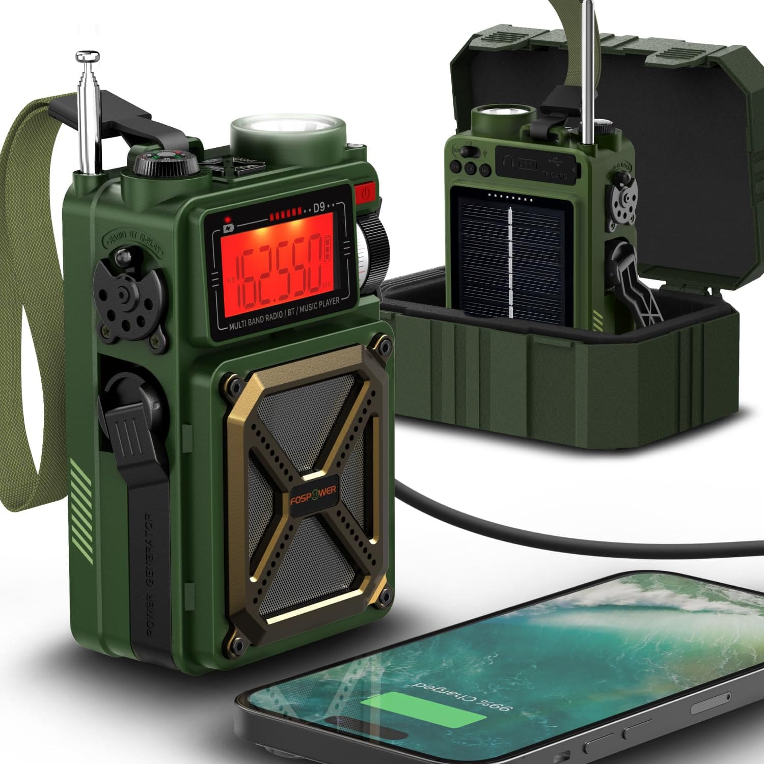 راديو طوارئ فوس باور راديو طوارئ فوس باور