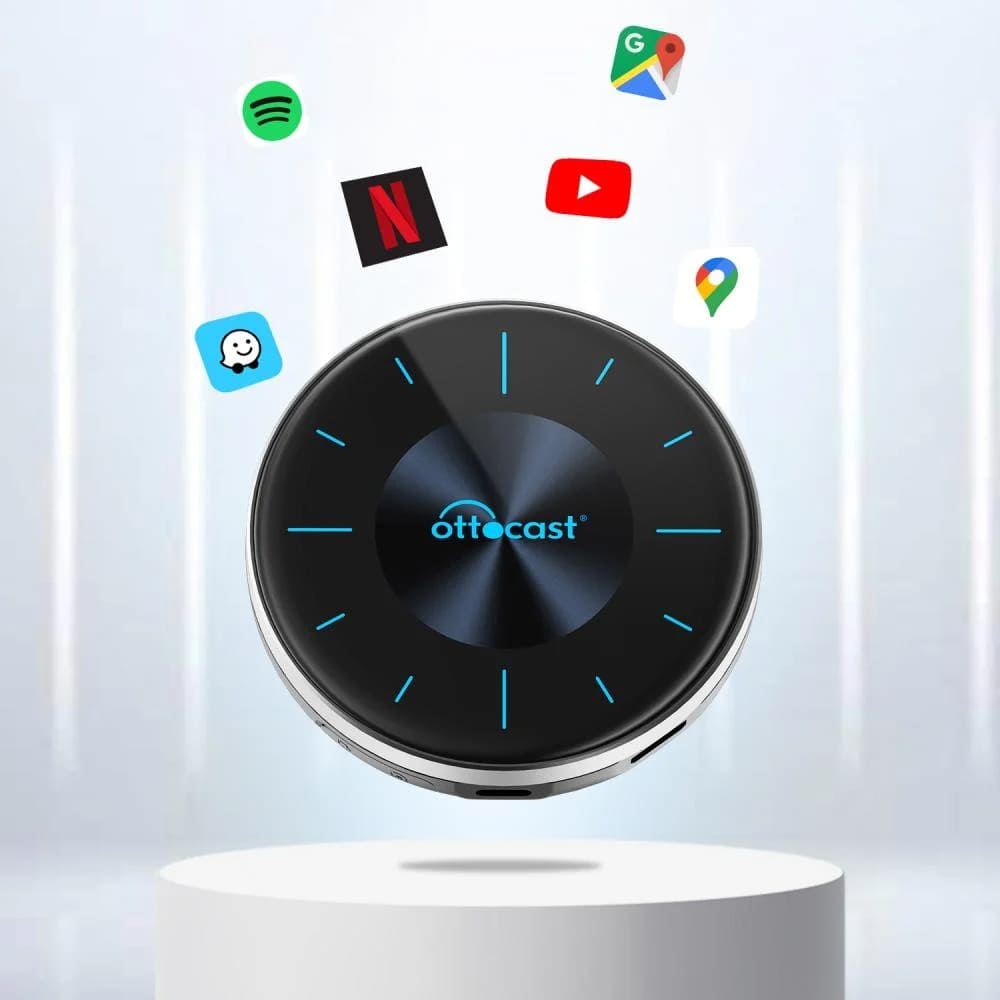 اتوكاست مشغل Carplay بسعة 128GB مع 8GB ذاكرة عشوائية يدعم 4G