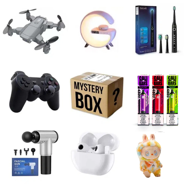 صندوق المفاجآت لاكتشاف الكنوز الإلكترونية الفريدة صندوق المفاجآت لاكتشاف الكنوز الإلكترونية الفريدة